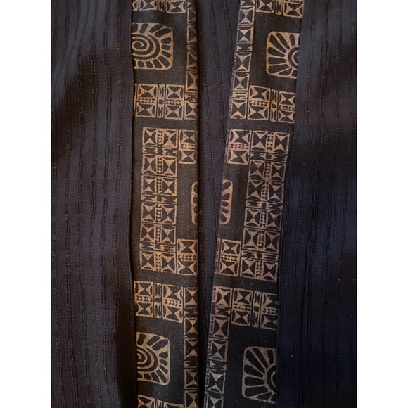 Vintage Black Prayer Robe Winged Sleeves - Picture 8 of 8